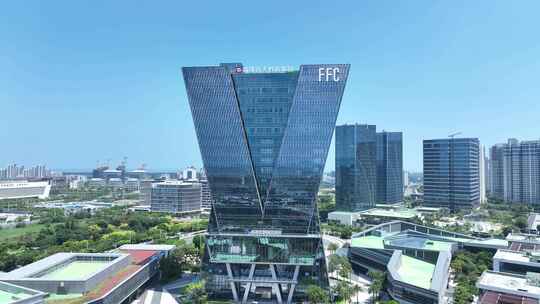 福建省大数据集团航拍福州未来中心FFC