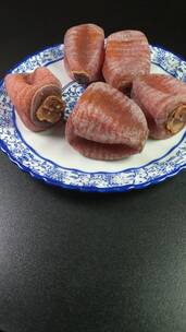 秋天里的美食柿饼