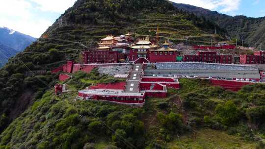 寺庙寺院祈福禅修禅意风景意境古建筑素材