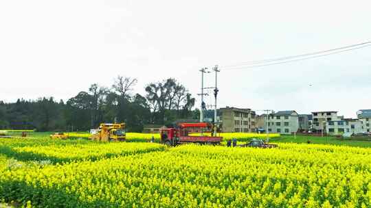 国家电网电力工程线路检修作业场景4k航拍