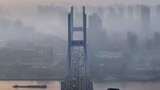 南浦大桥 上海交通 繁忙 高架 道路高清在线视频素材下载