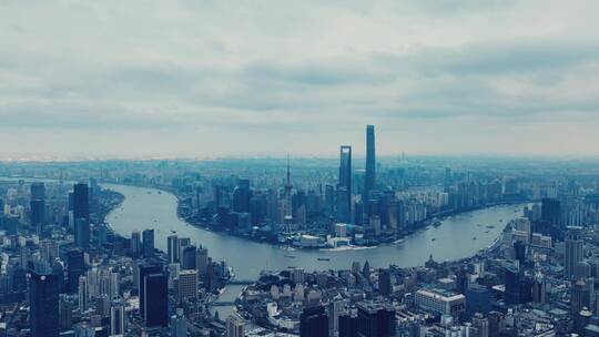 上海城市航拍风光