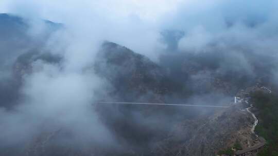 宁夏贺兰山苏峪口云海