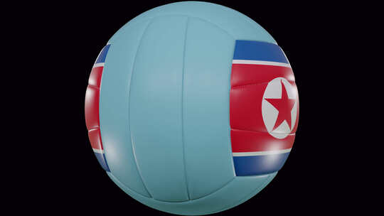 排球旋转朝鲜|超高清|60fps