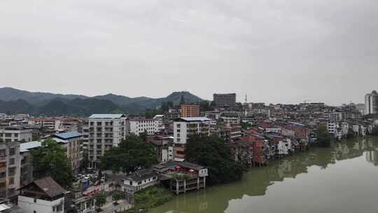 三江风雨桥航拍