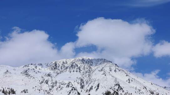 雪山延时