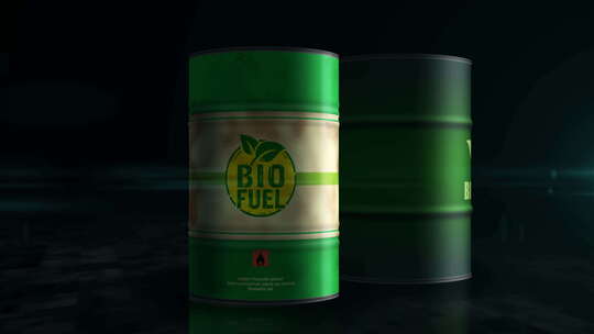 生物燃料绿色清洁生态可再生燃料桶