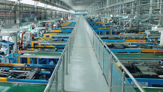 科技工业生产智能工厂现代化工厂工业2.0
