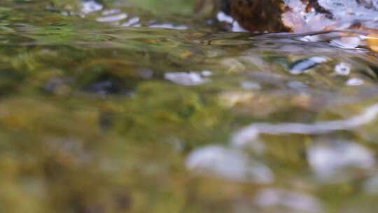 河边流水河流河水小溪山泉泉水水流唯美升格