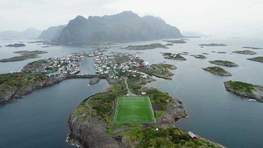 Lofoten，挪威，无人机，风景