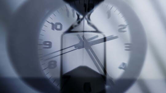 间流逝时间变化城市时间时光流逝工作时间