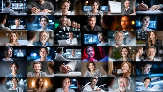 远程医疗美容顾问术前(前91S为快速预览)高清在线视频素材下载