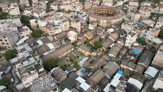 航拍福建漳州云霄