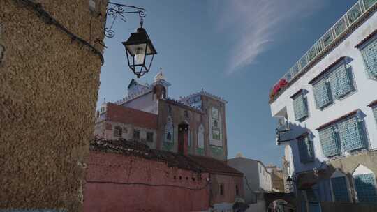 蓝色，独特，Chefchaouen，探索