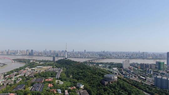 武汉城市地标建筑航拍