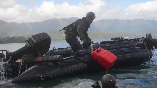 海军海豹突击队视频素材模板下载