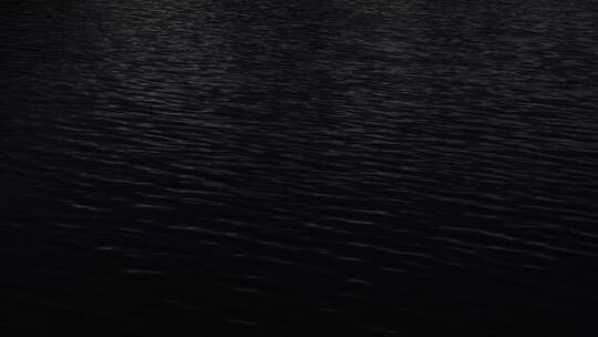 夜晚湖面水面海面灯光波光粼粼俯拍特写波纹视频素材模板下载