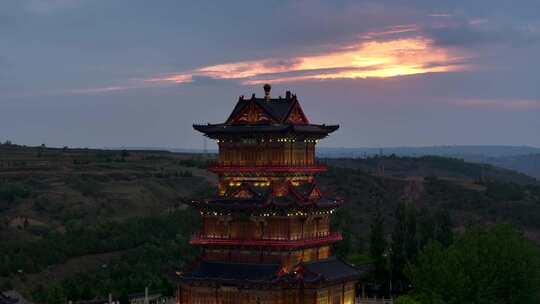 环县西山文昌阁景区