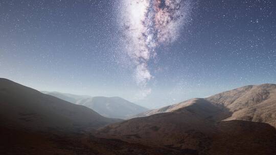 银河系恒星视频素材模板下载