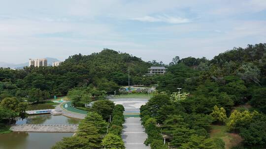 麒麟山公园广场前进