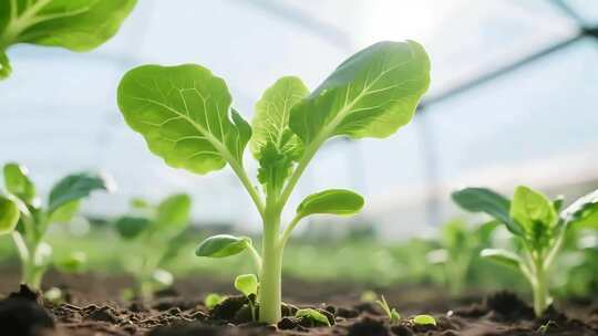 温室蔬菜幼苗生长大合集