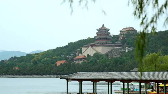 北京颐和园昆明湖风景