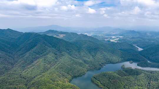 金盆山龙井湖延时风光