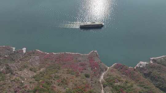 长江三峡巫峡红叶