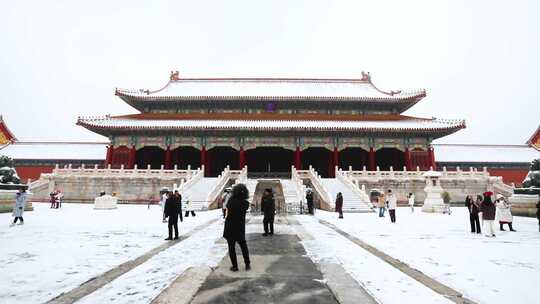 故宫雪景