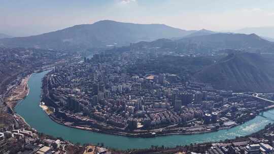 攀枝花城市航拍4K