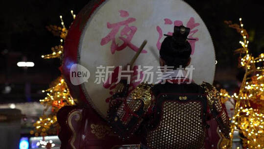 夜游锦江开船仪式视频素材模板下载