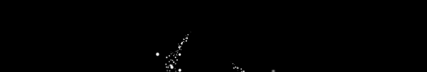 黑色背景粒子特效画面