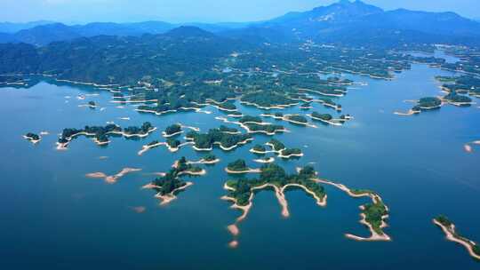 水库自然风光千岛湖