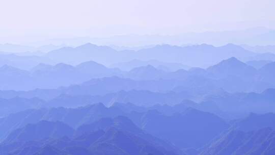 杭州临安大明山牵牛岗群山风景