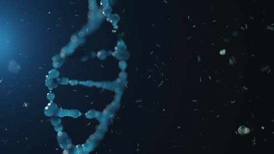DNA螺旋数据基因工程视频素材模板下载