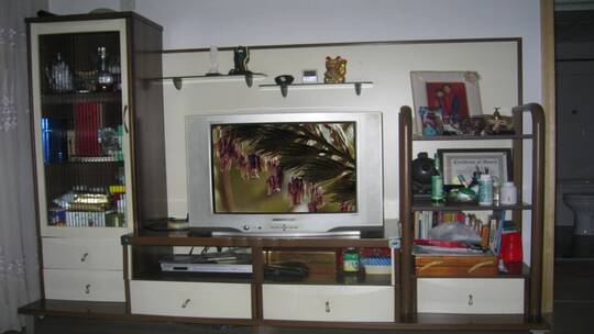 4K八九十年代彩色显像管电视机抠像模板