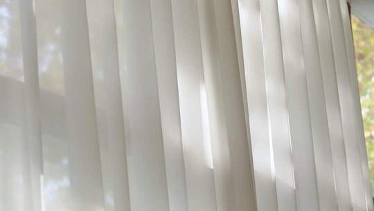 窗帘随风飘动慢镜头多角度