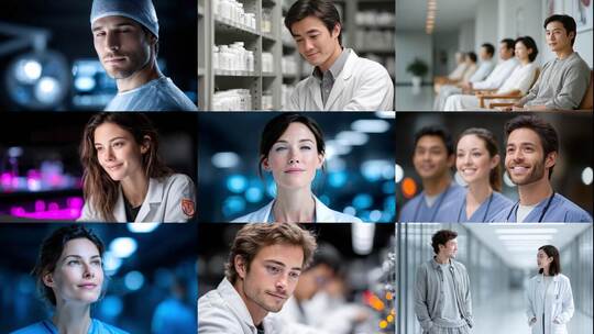 医护人员的专业与关怀守护健康高清在线视频素材下载