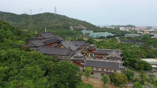 深圳东山寺航拍