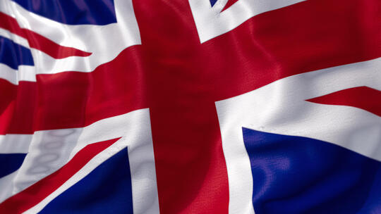 英国国旗视频素材模板下载