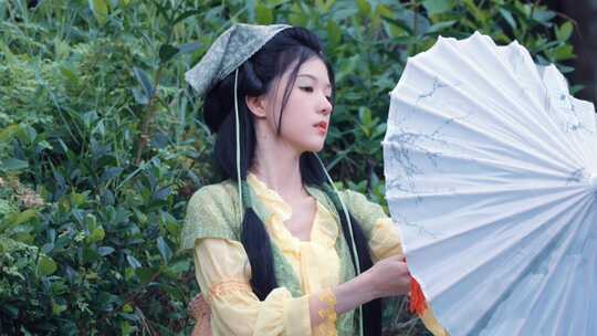 中国汉服国潮宣传片 唯美汉服古风美女古装