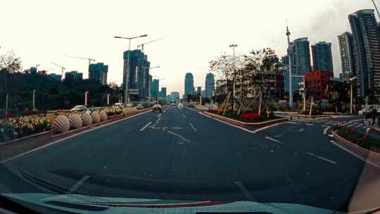 珠海马路街景