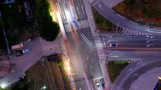 【正版原创4K】葵涌道路夜景延时