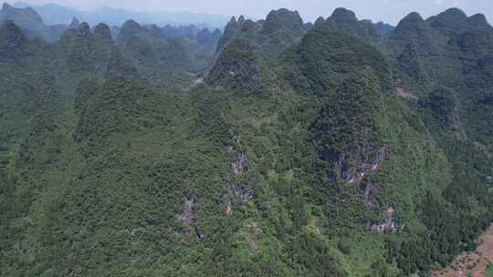 桂林杨堤风景区航拍