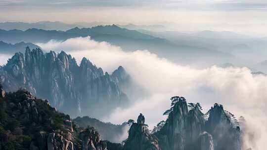 唯美黄山风景