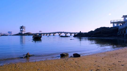 辽宁葫芦岛兴城海滨国家风景名胜区海景风光