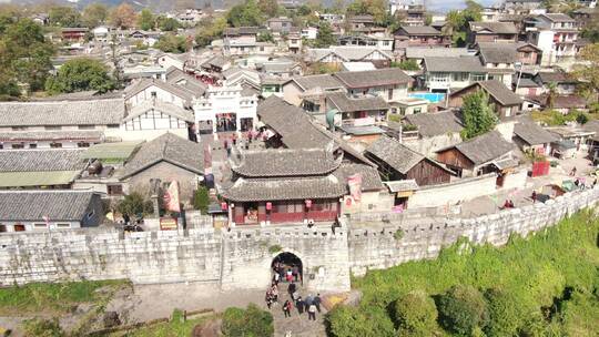 贵州青岩古镇5A景区航拍