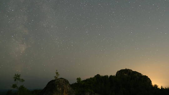 银河系唯美星空银河星空延时唯美银河延时