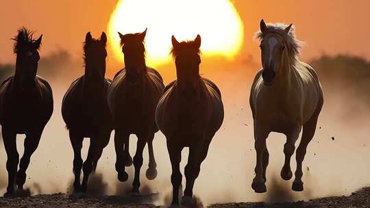 2026马年万马奔腾素材