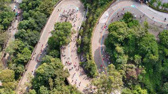 广东观音山国家森林公园第十二届登山大赛